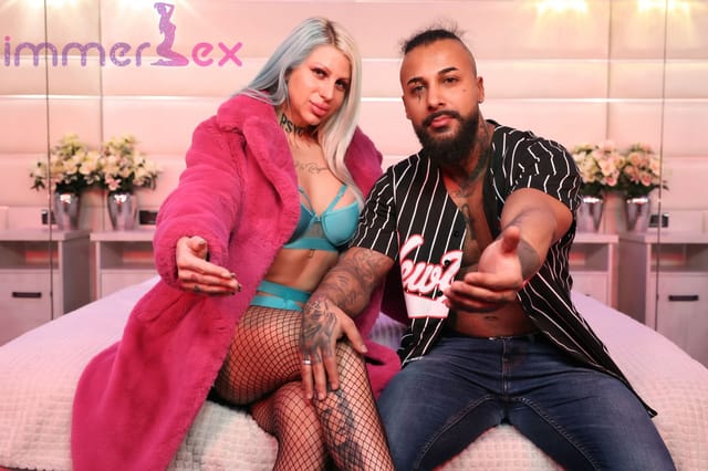 Nicole Barbie, Omar The Sheik - Blowing Kisses Trio immerSex — photo 10