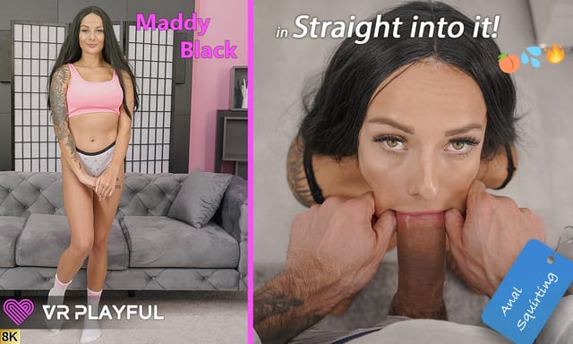Maddy Black performs anal and titty fuck in VR Playful 4K VR video