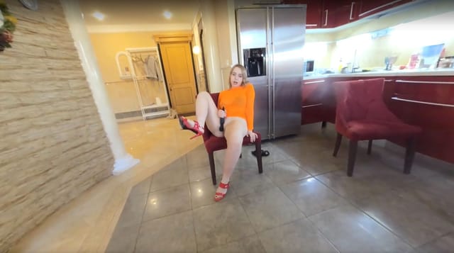 Harsh Stepdad Teaches Sucking Anasteisha Cherry VRXClouds — photo 5
