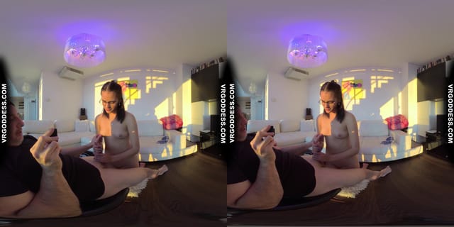 Pretty Teen Rosalina Blowjob Lucky Camera Guy Titjob Sucking Licking Titty Cum VRgoddess — photo 5
