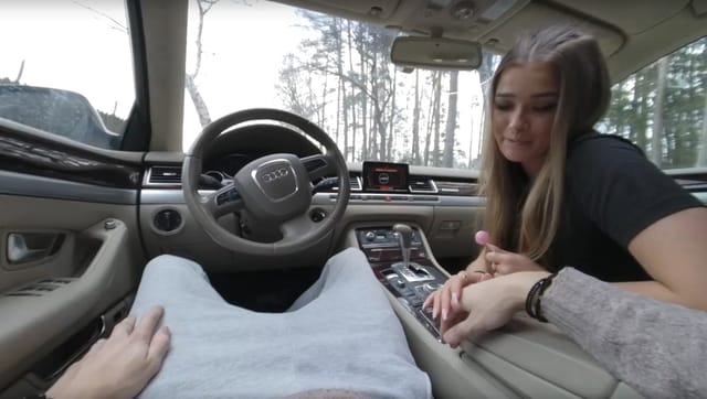 Sex In The Car With Olivia PsPorn — photo 9