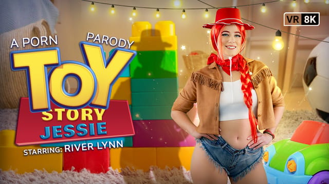 River Lynn in a Jessie cosplay performs a close up POV blowjob for VR Conk in this 60 fps premium VR video.