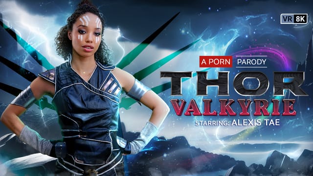 Alexis Tae in Valkyrie cosplay performs a POV blowjob in this VR Conk 60fps 8K parody.