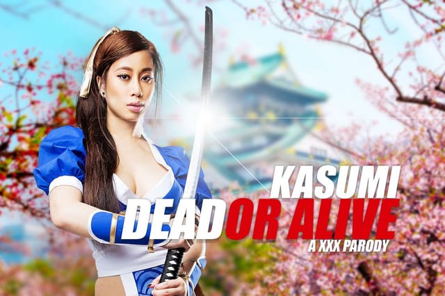 Jade Kush cosplays Kasumi A from DOA in a 35 minute VR POV video featuring a blowjob and titty fuck in 60 FPS premium quality