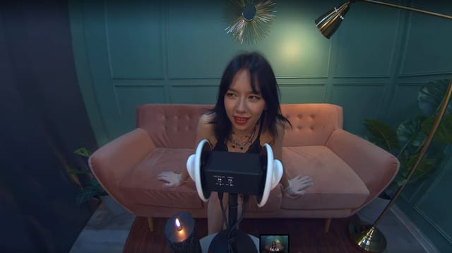 Vortex Project ASMR. Two Girls Will Take Care Of Your Ears Dreamcam — photo 1