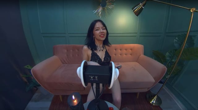Vortex Project ASMR. Two Girls Will Take Care Of Your Ears Dreamcam — photo 10
