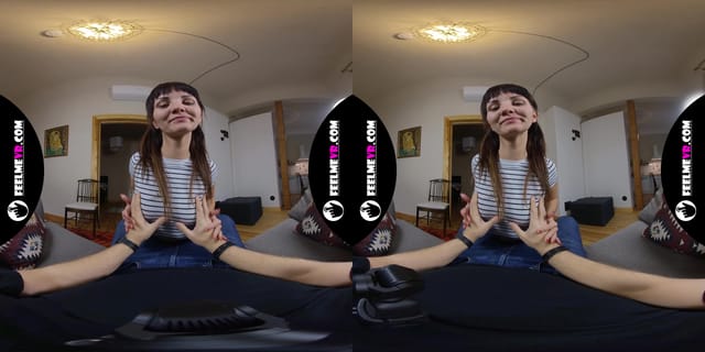 Dasha VR180 3D Blowjob Deep Throat Video FeelmeVR — photo 6