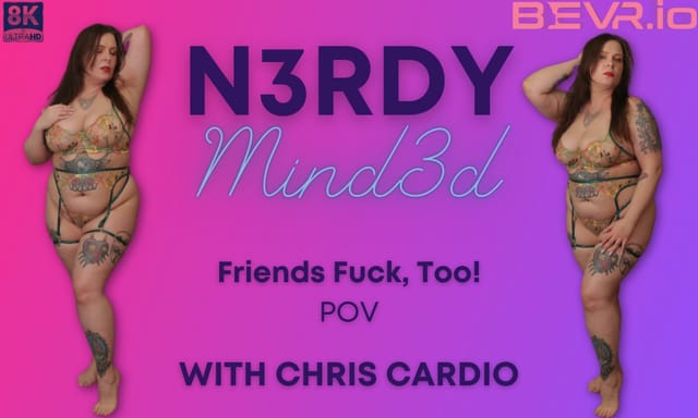 Chris Cardio performs a POV blowjob and titty fuck in this 4K VR video from BlushErotica featuring premium 60 FPS visuals.