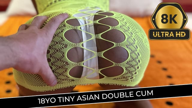 Fon Harper performs a POV blowjob in a 4K AsianSexVR scene with 60 FPS smoothness and double cum shots.