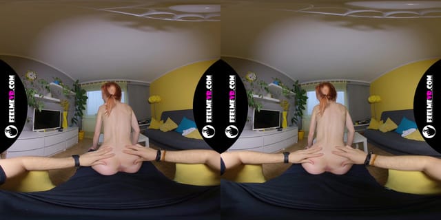 Thumbelina Sexy Redhead Lapdance VR180 FeelmeVR — photo 3