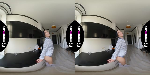 Natasha Says Good Morning Darling Plays With Her Naked Body 180VR FeelmeVR — photo 6