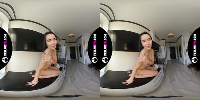 Natasha Says Good Morning Darling Plays With Her Naked Body 180VR FeelmeVR — photo 20