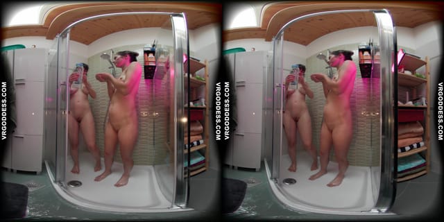 Fresh Behind The Scenes On Vacation At The Beach House Showering Getting Ready For Day VRgoddess — photo 9