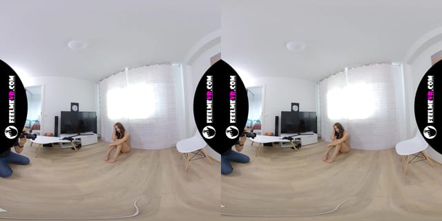 Adriana Zoom Elegant Beauty Salon Administrator Nude Casting 180VR Backstage FeelmeVR — photo 2