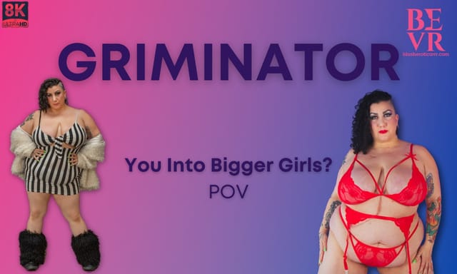 Griminator solo big tits POV in 4K 60 FPS premium VR production.