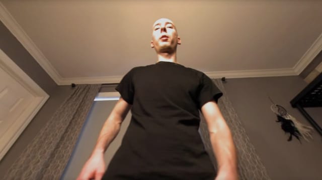 Jackson Stock performs solo gay humiliation domination in this 4K 180 degree VR video by Jack Dominates