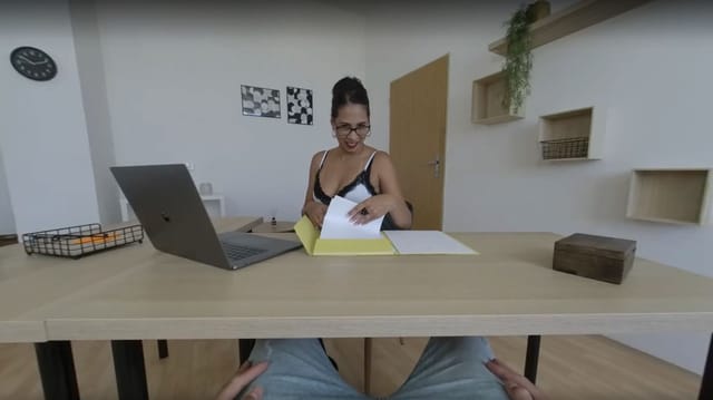With Paula Shy In The Office PSPorn — photo 6