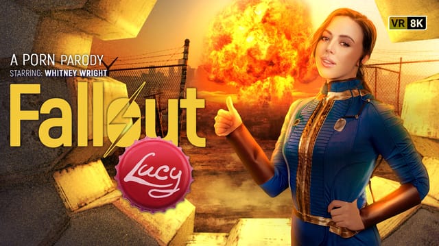 Whitney Wright cosplaying as Lucy from Fallout performs anal and blowjobs in this 60 FPS VR POV scene.
