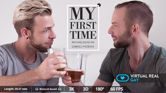 Michael Duncan receives anal and oral sex in a virtual reality POV scene featuring Gabriel Phoenix