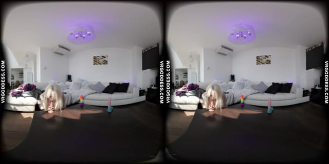 Lily Angelic Tries Banging Herself With Three Different Dildos Lily Angelic VRgoddess — photo 4