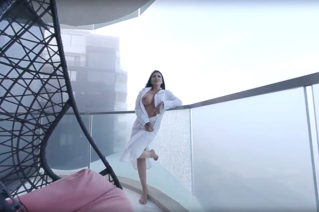 Mistress Kennya - BDSM Vacation Fantasy Episode 4 Balcony Tease HouseOfLust — photo 4