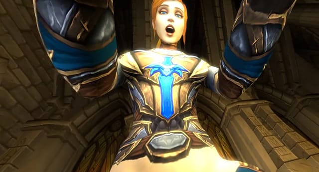 [Trans] WoW Paladin throatfucks you — photo 2