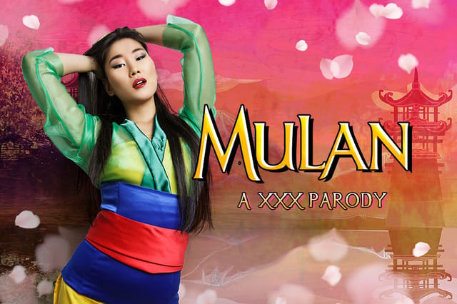 Katana in Asian cosplay performs a blowjob in a VR POV scene with 4K resolution and 60 FPS visuals from VRCosplayX.