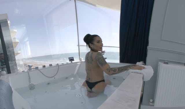 Mistress Kennya conducts a BDSM bath time session in this 4K VR POV video from HouseOfLust.