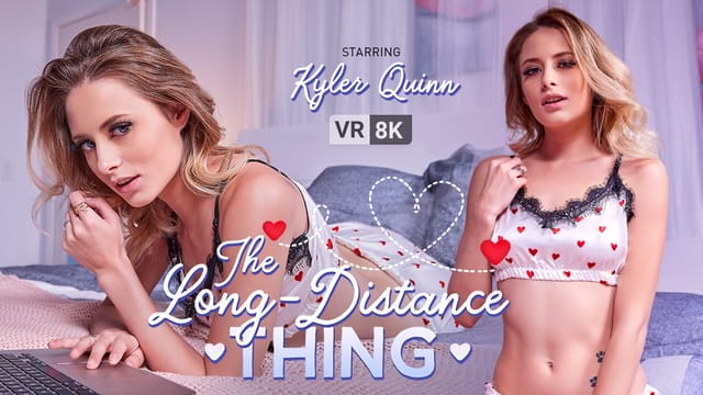Kyler Quinn performs a POV blowjob in a cyberpunk setting for VR Bangers in 60 FPS premium VR adult content.