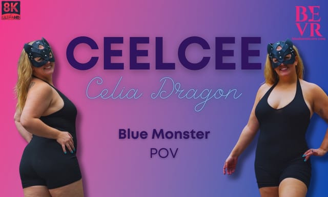 Celia Dragon performs a solo POV in 4K VR with big breasts in a premium production.