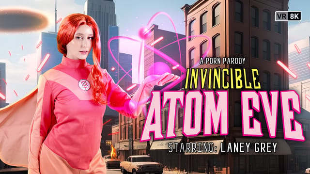 Laney Grey gives a close up POV blowjob in an Atom Eve cosplay with 60fps VR passthrough and 8K resolution.