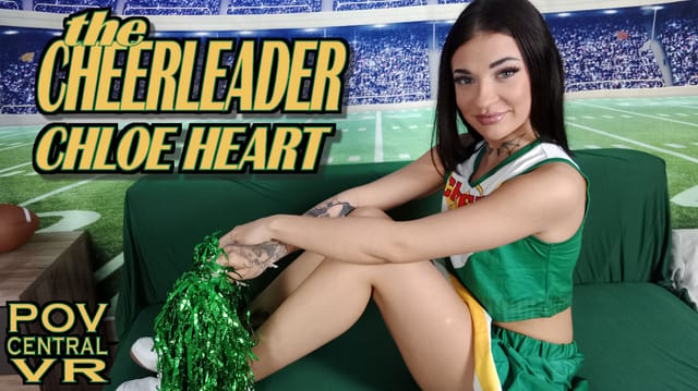 Chloe Heart performs a blowjob in a POV scene featuring 4K resolution and 60 FPS playback.