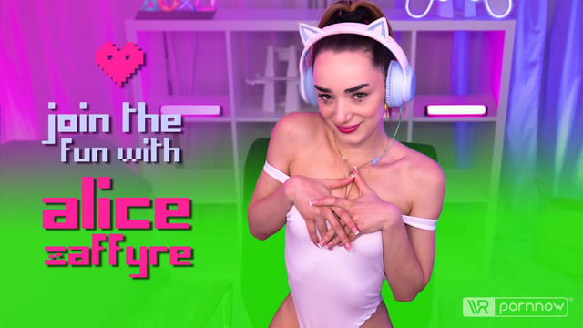 Alice Zaffyre plays erotic games in this VR passthrough video featuring POV shots, footjobs, and oral sex in 8K quality