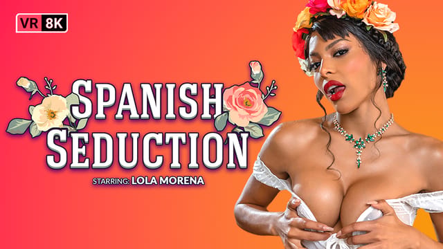 Lola Morena performs anal and oral sex in a Spanish setting captured in 4K VR POV by VRB Trans.