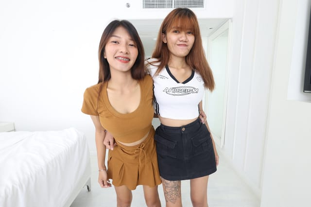 New GF Brings Her Best Friend For A 3some NOEY Down VRinAsia — photo 2