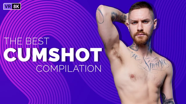 Gay men receive multiple ejaculations in this 4K 180-degree VR compilation filmed at 60 frames per second for immersive viewing.