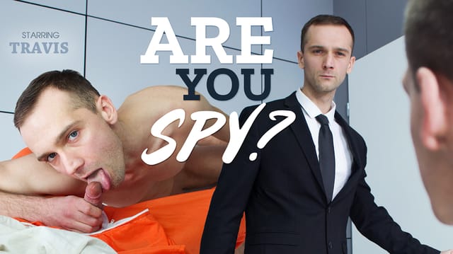 Travis performs a POV blowjob in a spy-themed VR scene featuring 4K resolution and 60 FPS gameplay for an immersive adult experience.