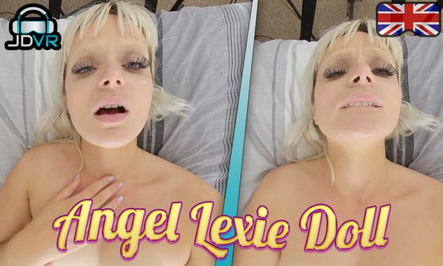 Angel Lexie Doll performs a solo VR scene in 6K resolution captured from a POV perspective with 60 FPS smoothness.