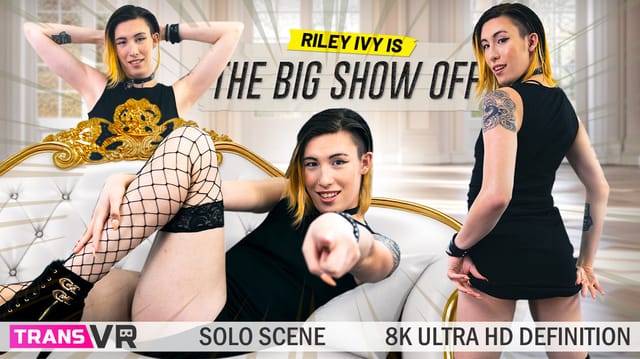[Trans] Riley Ivy Is The Big Show Off! — Riley Ivy VR porn scene