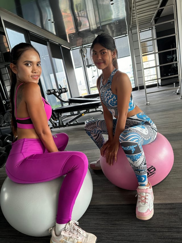 Stunning Asians Ass Pumping Sexercise TommyStone — photo 4