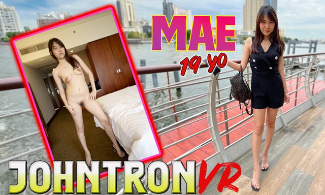 Petite Thai model Mae performs a first date blowjob in 4K 60FPS VR POV by JohnTronVR
