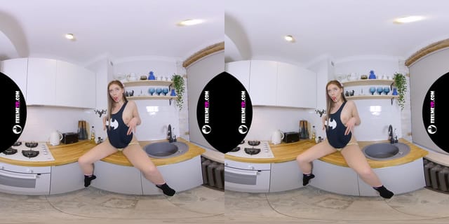 Margarita Young Teen Virtual 3D Strip in Kitchen FeelmeVR — photo 7