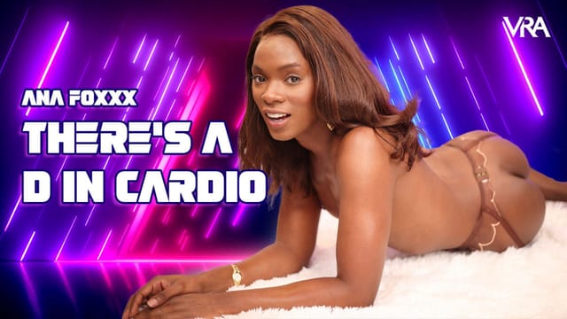 Brunette Ana Foxxx performs solo cardio exercises in a premium 4K VR POV scene filmed at 60 frames per second for immersive viewing.