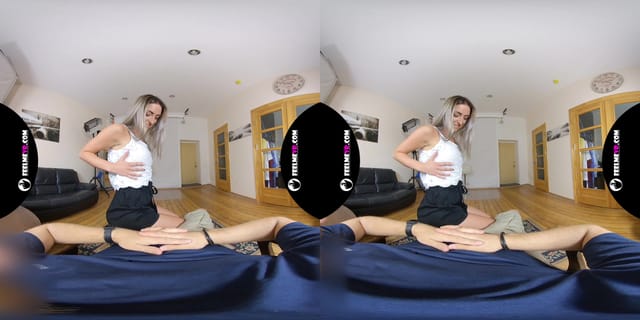 Alissa Big Ass 18yo Teenager Virtual 3D Lapdance FeelmeVR — photo 1