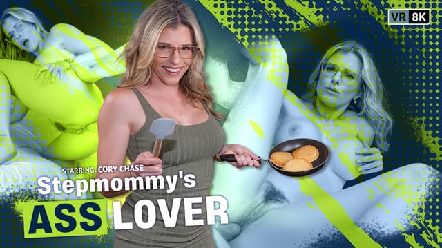 Stepmommy Cory Chase receives anal and titty fuck in this 2024 VR Bangers POV video featuring 60 FPS passthrough.
