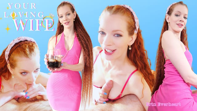 Redhead Erin Everheart performs a POV blowjob and titty fuck in 4K VR from Summer Hart Studios