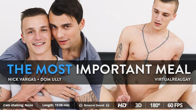 [Gay] The Most Important Meal — Don Diego VR porn scene