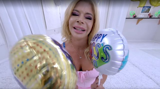 Blonde MILF Has PERFECT TITS - Does A Strip Tease NewPornStarlets — photo 5