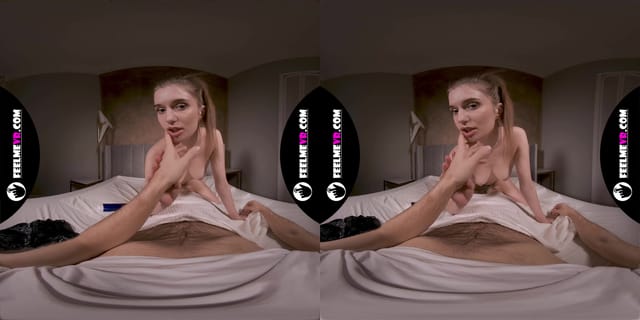 180vr Sexy Fashion Model Mary Moon Cream Massage FeelmeVR — photo 3