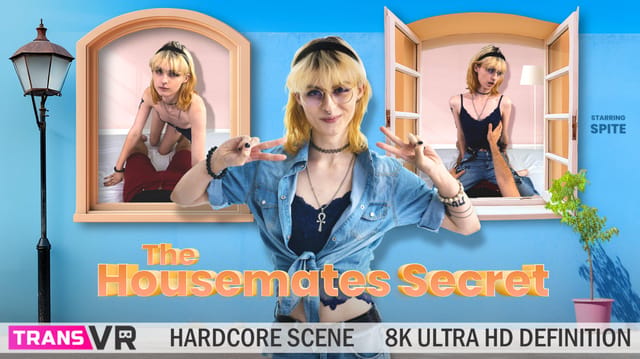 [Trans] The Housemates Secret! — Spite VR porn scene
